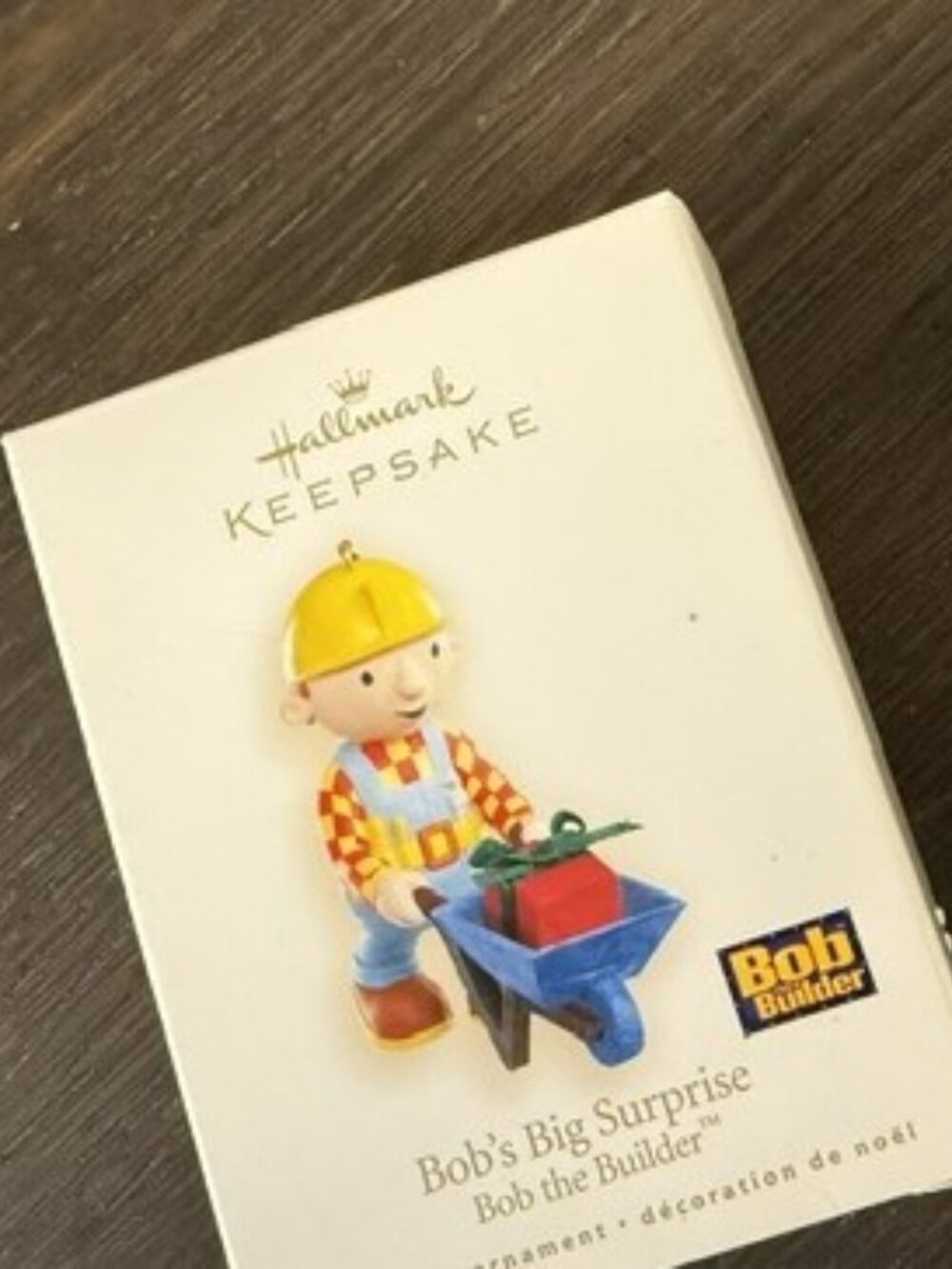 (4 for $20) 2007 Bob the Builder Hallmark Ornament - Like new